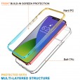 iPhone12 Pro(6.1 inches) 2020 Release Case,Full Body Shockproof Dual Layer Transparent  360° Protective Built-in Screen Protector Anti-Scratch Soft TPU Cover