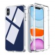 iPhone Xs Max 6.5 inches Case,Full Body Shockproof Dual Layer Transparent  360° Protective Built-in Screen Protector Anti-Scratch Soft TPU Cover