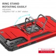 Magnetic Hybrid Ring Stand Case Cover