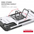 Magnetic Hybrid Ring Stand Case Cover