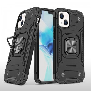 Ring Stand Rugged Cover Shockproof Hard Hybrid Smart Phone Case, For Samsung A52 5G