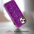 Bling Glitter Hybrid Rugged Shockproof Case Cover