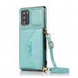Samsung Galaxy S21 6.2 inches Case,Leather Card Slot Stand Strap Crossbody Bag Cover