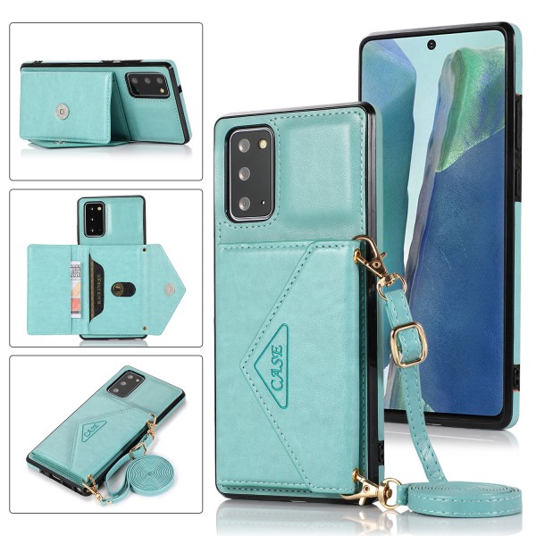 Samsung Galaxy S21 Plus 6.7 inches Case,Leather Card Slot Stand Strap Crossbody Bag Cover