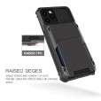 Wallet Case Credit Card Slot Holder Hard Cover Smart Phone Case