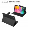 Samsung Galaxy Tab A 10.1 inch 2019 T510/T515 Case,Smart Elepower Embossed Butterfly & Flower Leather with Auto Wake/Sleep Card Slots Folio Stand Cover