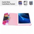 Samsung Galaxy Tab A 10.1 inch Tablet with (S Pen Version SM-P580) Case,Slim Fit PU Leather Folio Stand Case with Card Slots Protective Cover 