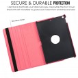 iPad 2/IPad 3/iPad 4 9.7 Inch Case,360 Degree Rotating PU Leather Multi-Angle View Stand Protective Folio Cover Case