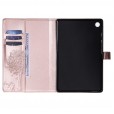Lenovo Tab M10 FHD Plus 10.3 inch TB-X606F Case,Embossed Cat & Tree PU Magnetic Flip Leather Stand Folio Wallet Cover with Credit Card Slots