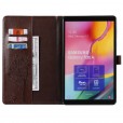 Samsung Galaxy Tab A 8.0 2019 (SM-T290/SM-T295/SM-T297)Case,Embossed Cat & Tree PU Magnetic Flip Leather Stand Folio Wallet Cover with Credit Card Slots