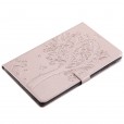 Samsung Galaxy Tab A 9.7 T550/T555 2018 Released Case,Embossed Cat & Tree PU Magnetic Flip Leather Stand Folio Wallet Cover with Credit Card Slots