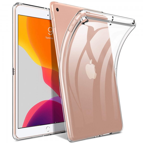 iPad 10.2 inch (8th Generation 2020/ 7th Generation 2019) Case,Soft TPU Gel Clear Ultra Slim Lightweight Shockproof Anti-scratch Silicone Shell Cover