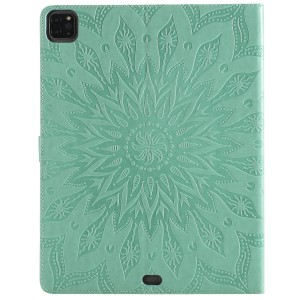 iPad Pro (11-inch, 2nd generation) 2020 Case, Sunflower Embossed Pattern kickstand Magnetic Flip Leather Protective Cover with Card/Cash Holder, For IPad Pro 11 2018/IPad Pro 11 2020