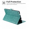 Samsung Galaxy Tab A 8.0 2019 (SM-T290/SM-T295/SM-T297) Case, Sunflower Embossed Pattern kickstand Magnetic Flip Leather Protective Cover with Card/Cash Holder