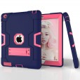 iPad 2 & iPad 3 & iPad  4 Tablet Case,Rugged Heavy Duty Hybrid PC Dual Layer Shockproof Kickstand Without Screen Protector Kids Friendly