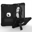 iPad Mini 1 & Mini 2 & Mini 3 Tablete Case,Rugged Heavy Duty Hybrid PC Dual Layer Shockproof Kickstand Without Screen Protector Kids Friendly