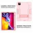 iPad Pro (11-inch, 2nd generation) 2020 Tablet Case,Rugged Heavy Duty Hybrid PC Dual Layer Shockproof Kickstand Without Screen Protector Kids Friendly