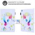 Smart Case for Apple iPad mini 6th Generation 8.3-inch (2021),Magnetic Card Wallet Pattern Hybrid Rubber Case PU Leather Stand Shockproof Automatic wake/sleep Cover,Baby Horse
