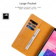 Lenovo Tab M10 FHD Plus 10.3 inch TB-X606F Case, Embossed Butterfly Leather Folio Stand Cover Case with Card Slots Wallet Cover