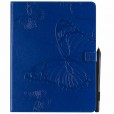 iPad Pro (11-inch, 2nd generation) 2020 Case, Embossed Butterfly Pattern Magnetic Flip Leather Folio Stand with Card Slots Wallet Cover