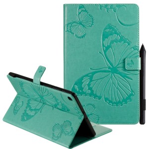 Samsung Galaxy Tab A 8.0 2019 (T290/T295/T297) Case,  Embossed Butterfly Pattern Magnetic Flip Leather Folio Stand with Card Slots Wallet Cover, For Samsung Tab A 8.0 (2019)/Samsung Tab A 8.0 T290/Samsung Tab A 8.0 T295