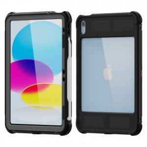 Rugged Waterproof Shockproof with Screen Protector 360 Degree All Round Protective Cover , For Apple iPad 10th Gen