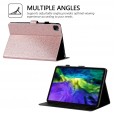 iPad Pro (11-inch, 2nd generation) 2020 Case,Bling Leather Lightweight Shockproof Super Protective Kickstand Cover with Pencil Holder