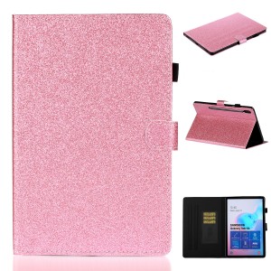 Samsung Galaxy Tab S6 10.5 inch 2019 T860/T865/T867 Case,Bling Leather Lightweight Shockproof Super Protective Kickstand Cover with Pencil Holder, For Samsung Galaxy Tab S6 10.5