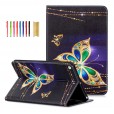 iPad Mini 5th Generation 2019 7.9 inches Case, Pattern Stand PU Leather with Card Pockets Wallet Cover