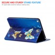 iPad Mini 5th Generation 2019 7.9 inches Case, Pattern Stand PU Leather with Card Pockets Wallet Cover