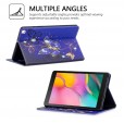 Samsung Galaxy Tab S6 Lite 10.4 SM-P610 (10.4 inches) , Pattern Stand PU Leather with Card Pockets Wallet Cover
