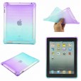 iPad 2 & iPad 3 & iPad 4 Case,Soft TPU Silicone Gradient Shockproof Anti-scratch Protection Drop Proof Back Cover