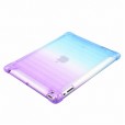 iPad 2 & iPad 3 & iPad 4 Case,Soft TPU Silicone Gradient Shockproof Anti-scratch Protection Drop Proof Back Cover