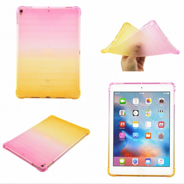 iPad Pro 10.5 inches & iPad Air (3rd generation) Case,Soft TPU Silicone Gradient Shockproof Anti-scratch Protection Drop Proof Back Cover