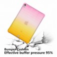 iPad Pro (11-inch, 1st generation) 2018 Case,Soft  Silicone Gradient Shockproof Anti-scratch Protection Drop Proof Back Cover