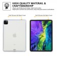 iPad Pro (11-inch, 2nd generation) 2020 & Air 2020 (4th generation) Case, Soft  Silicone Gradient Shockproof Anti-scratch Protection Drop Proof Back Cover