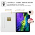 iPad Pro (11-inch, 2nd generation) 2020 Tablet Case,Synthetic Leather Smart Stand Wallet Fold Cover with Auto Wake Sleep /Stylus Pen