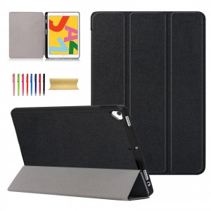 iPad 10.2 inch (8th Generation 2020/ 7th Generation 2019) Case,Pattern Leather Tri-Fold with Microfiber Inner Smart Cover Auto Wake/Sleep & Pencil Holder, For IPad 10.2 (2019)/IPad 10.2 (2020)
