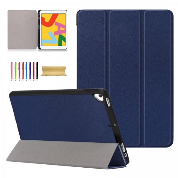 iPad 10.2 inch (8th Generation 2020/ 7th Generation 2019) Case,Pattern Leather Tri-Fold with Microfiber Inner Smart Cover Auto Wake/Sleep & Pencil Holder
