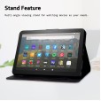 Amazon Kindle Fire 7 (9th/7th/5th Generation, 2019/2017/2015 Release) Case,Multiple Angle Stand Smart Full-Body Protective Auto Sleep/Wake Pattern Cover