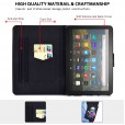 Amazon Kindle Fire HD 8 / HD 8 Plus Tablet (10th Generation, 2020 Release) Case,Multiple Angle Stand Smart Full-Body Protective Auto Sleep/Wake Pattern Cover