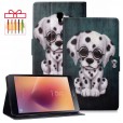 Samsung Galaxy Tab A 8.0 2017 T380/T385 Case,Multiple Angle Stand Smart Full-Body Protective Auto Sleep/Wake Pattern Cover