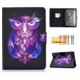 Samsung Galaxy Tab A 10.1 (2016) T580 T585 Case,Multiple Angle Stand Smart Full-Body Protective Auto Sleep/Wake Pattern Cover