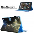 Amazon Kindle Fire HD 8 (5th/6th/7th Gen 2015/2016/2017 Release) Case,Slim Fit PU Leather Folio Stand Smart Cover with Auto Wake/Sleep