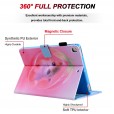iPad 5th Gen 2017 & 6th Gen 2018 ( 9.7 inches ) Case, Pattern Slim Fit PU Leather Folio Stand Smart Cover with Auto Wake/Sleep