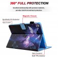 iPad Air 2nd Generation ( 9.7 inches ) Case, Pattern Slim Fit PU Leather Folio Stand Smart Cover with Auto Wake/Sleep