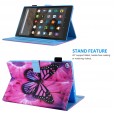 Amazon Kindle Fire HD 8 Tablet (8th Gen 2018 & 7th Gen 2017 & 6th Gen 2016) Case,Pattern Stand Card Pocket Multi-Angle Stand Leather Auto Wake/Sleep Cover