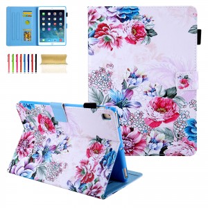 iPad 10.2 inch (8th Generation 2020/ 7th Generation 2019) Case ,Pattern Stand Card Pocket Multi-Angle Stand Leather Auto Wake/Sleep Cover, For IPad 10.2 (2019)/IPad 10.2 (2020)