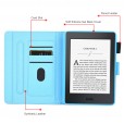 Amazon Kindle (10th Generation-2019 Release Only) Case, Pattern Stand Card Pocket Multi-Angle Stand Leather Auto Wake/Sleep Cover