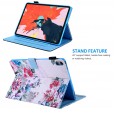 Apple iPad Pro (11-inch, 1st generation) 2018, Pattern Stand Card Pocket Multi-Angle Stand Auto Wake/Sleep Leather Cover